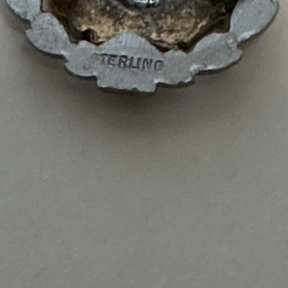 Vintage Sterling VFW AUXILIARY 30 Year Member Pin Veterans of Foreign Wars - Picture 5 of 6